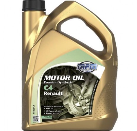 Ulei motor MPM OIL PREMIUM SYNTHETIC C4 5W30 5L