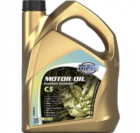 Ulei motor MPM OIL PREMIUM SYNTHETIC C5 0W20 5L