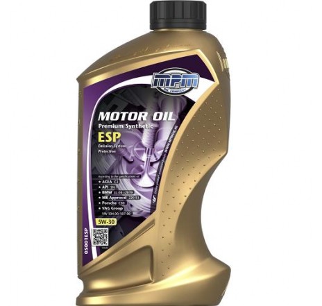 Ulei motor MPM OIL PREMIUM SYNTHETIC ESP-X 5W30 1L