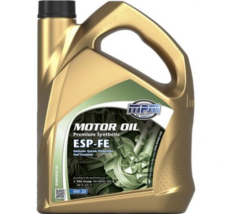 Ulei motor MPM OIL PREMIUM SYNTHETIC ESP FE 0W20 5L