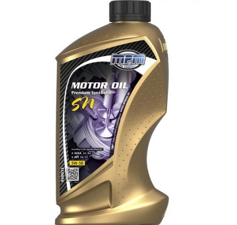 Ulei motor MPM OIL PREMIUM SYNTHETIC SN 5W50 1L