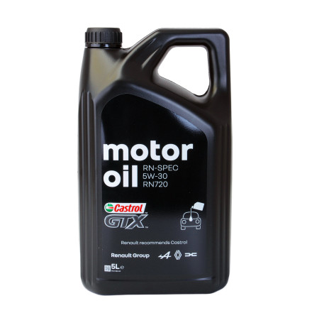 Ulei motor RENAULT CASTROL GTX RN720 5W30 5L Ulei motor RENAULT CASTROL GTX RN720 5W30 5L