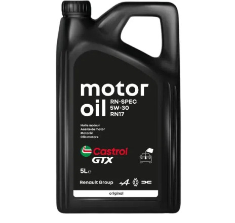 Ulei motor RENAULT RN17 CASTROL GTX 5W30 5L