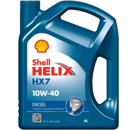 Ulei motor SHELL HELIX DIESEL HX7 10W40 4L