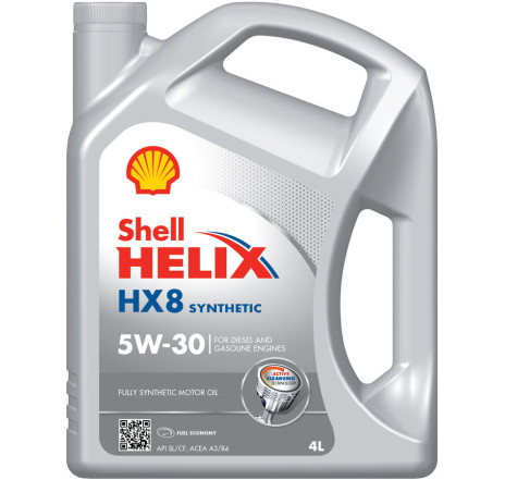 Ulei motor SHELL Helix HX8 SYN 5W30 SN 4L
