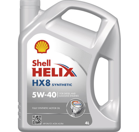 Ulei motor SHELL Helix HX8 Syn 5W40 4L