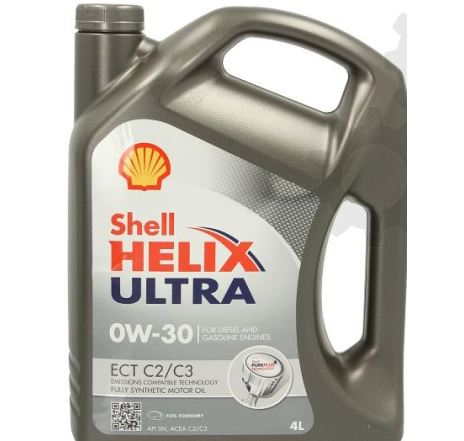Ulei motor SHELL HELIX ULTRA ECT C2/C3 0W30 4L