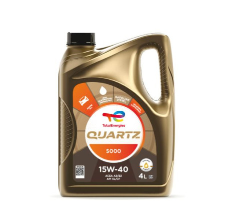 Ulei motor TOTAL QUARTZ 5000 15W40 4L
