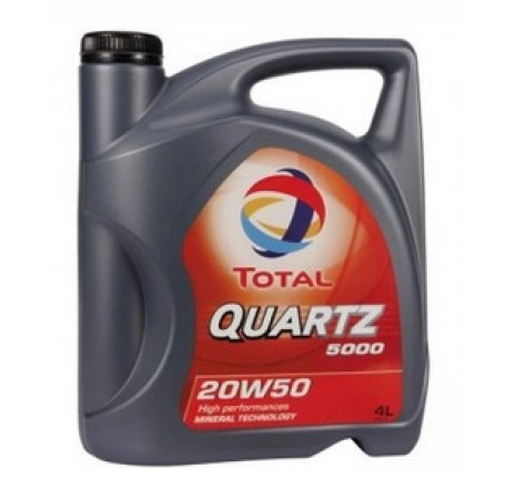 Ulei motor TOTAL Quartz 5000 Energy 20W50 4L
