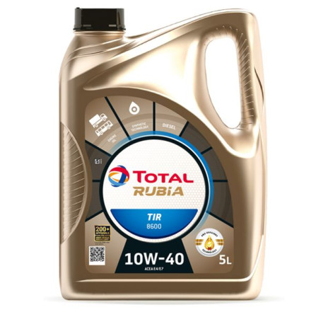 Ulei motor TOTAL RUBIA 8600 10W40 5L