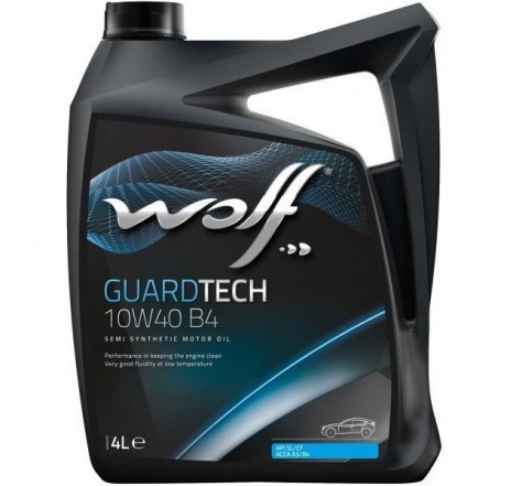 Ulei motor WOLF GUARDTECH B4 10W40 4L