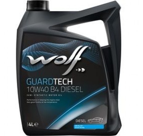 Ulei motor WOLF GUARDTECH B4 DIESEL 10W40 4L