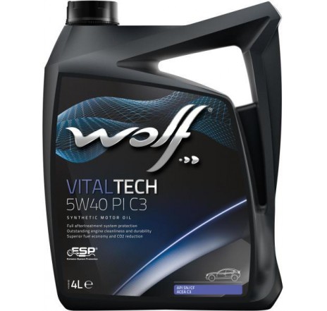 Ulei motor WOLF VITALTECH PI 5W40 4L Ulei motor WOLF VITALTECH PI 5W40 4L