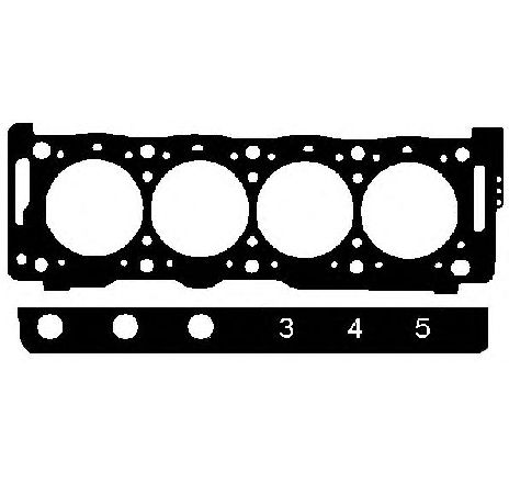 Garnitura, chiulasa ELRING 422.531</br>Piesa auto pentru Chiuloasa/piese Garnitura, chiulasa ELRING 422.531</br>Piesa auto pentru Chiuloasa/piese