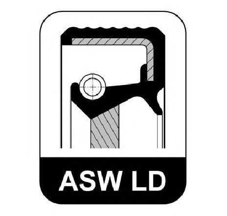 Simering, arbore cotit; inel de etansare ELRING 581.879 Simering, arbore cotit; inel de etansare ELRING 581.879