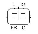 Generator / Alternator ELSTOCK 28-4756