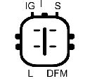 Generator / Alternator ELSTOCK 28-5866