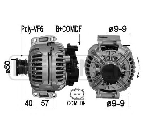Generator / Alternator ERA 209050</br>Piesa auto pentru Generator /Alternator / Elemente Generator / Alternator ERA 209050</br>Piesa auto pentru Generator /Alternator / Elemente