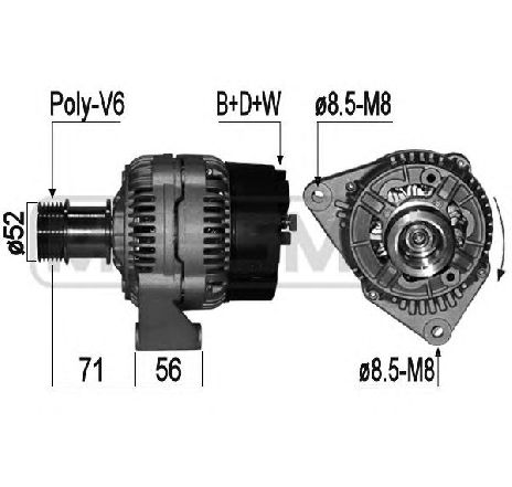 Generator / Alternator ERA 209092</br>Piesa auto pentru Generator /Alternator / Elemente Generator / Alternator ERA 209092</br>Piesa auto pentru Generator /Alternator / Elemente