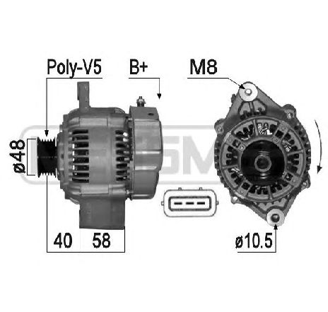Generator / Alternator ERA 209141</br>Piesa auto pentru Generator /Alternator / Elemente Generator / Alternator ERA 209141</br>Piesa auto pentru Generator /Alternator / Elemente