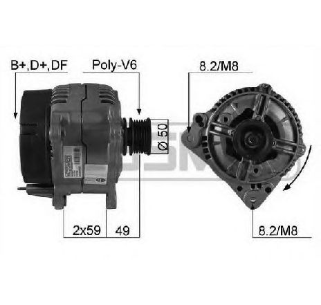 Generator / Alternator ERA 210199</br>Piesa auto pentru Generator /Alternator / Elemente Generator / Alternator ERA 210199</br>Piesa auto pentru Generator /Alternator / Elemente