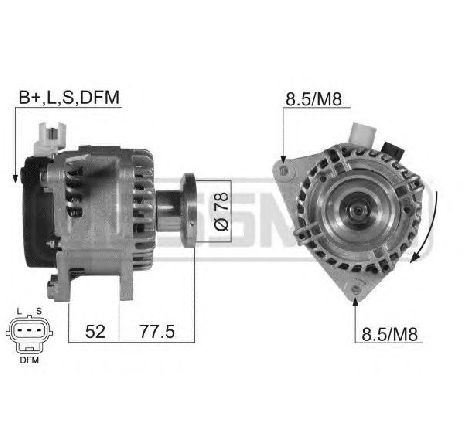 Generator / Alternator ERA 210330</br>Piesa auto pentru Generator /Alternator / Elemente Generator / Alternator ERA 210330</br>Piesa auto pentru Generator /Alternator / Elemente