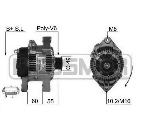 Generator / Alternator ERA 210540</br>Piesa auto pentru Generator /Alternator / Elemente Generator / Alternator ERA 210540</br>Piesa auto pentru Generator /Alternator / Elemente