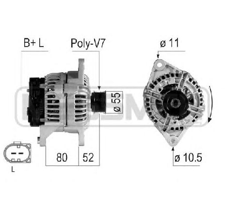 Generator / Alternator ERA 210723</br>Piesa auto pentru Generator /Alternator / Elemente Generator / Alternator ERA 210723</br>Piesa auto pentru Generator /Alternator / Elemente