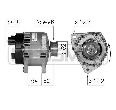 Generator / Alternator ERA 210742</br>Piesa auto pentru Generator /Alternator / Elemente Generator / Alternator ERA 210742</br>Piesa auto pentru Generator /Alternator / Elemente