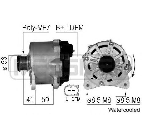 Generator / Alternator ERA 210777</br>Piesa auto pentru Generator /Alternator / Elemente Generator / Alternator ERA 210777</br>Piesa auto pentru Generator /Alternator / Elemente