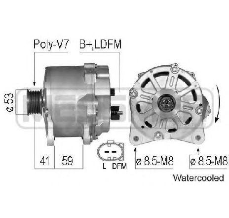 Generator / Alternator ERA 210789</br>Piesa auto pentru Generator /Alternator / Elemente Generator / Alternator ERA 210789</br>Piesa auto pentru Generator /Alternator / Elemente