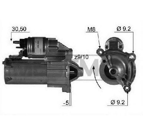 Starter ERA 220012</br>Piesa auto pentru Sistem pornire Starter ERA 220012</br>Piesa auto pentru Sistem pornire