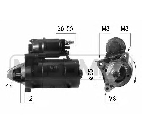 Starter ERA 220018</br>Piesa auto pentru Sistem pornire Starter ERA 220018</br>Piesa auto pentru Sistem pornire