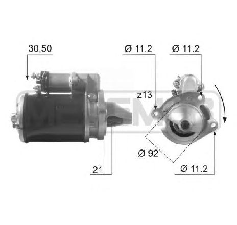 Starter ERA 220020</br>Piesa auto pentru Sistem pornire Starter ERA 220020</br>Piesa auto pentru Sistem pornire