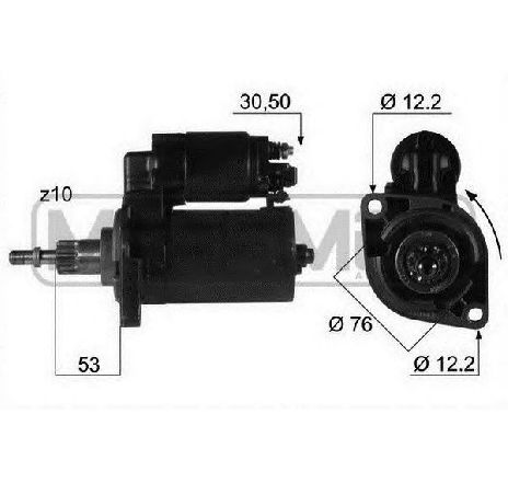 Starter ERA 220030</br>Piesa auto pentru Sistem pornire Starter ERA 220030</br>Piesa auto pentru Sistem pornire
