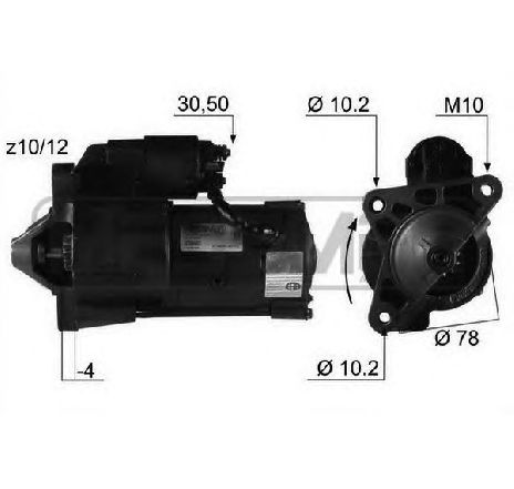 Starter ERA 220032</br>Piesa auto pentru Sistem pornire Starter ERA 220032</br>Piesa auto pentru Sistem pornire