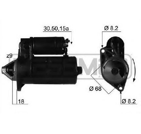 Starter ERA 220042</br>Piesa auto pentru Sistem pornire Starter ERA 220042</br>Piesa auto pentru Sistem pornire