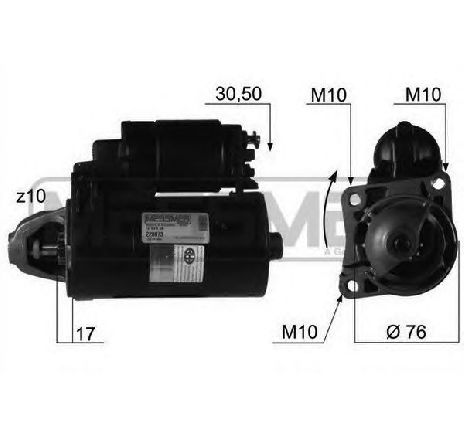Starter ERA 220073</br>Piesa auto pentru Sistem pornire Starter ERA 220073</br>Piesa auto pentru Sistem pornire