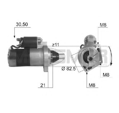 Starter ERA 220079</br>Piesa auto pentru Sistem pornire Starter ERA 220079</br>Piesa auto pentru Sistem pornire
