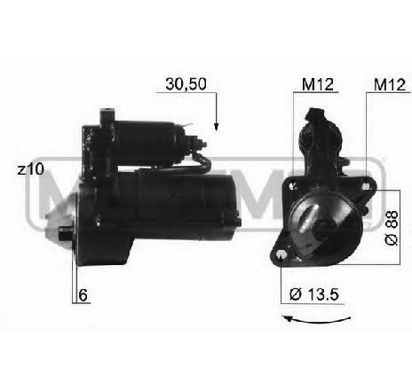 Starter ERA 220084</br>Piesa auto pentru Sistem pornire Starter ERA 220084</br>Piesa auto pentru Sistem pornire