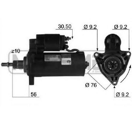 Starter ERA 220085</br>Piesa auto pentru Sistem pornire Starter ERA 220085</br>Piesa auto pentru Sistem pornire