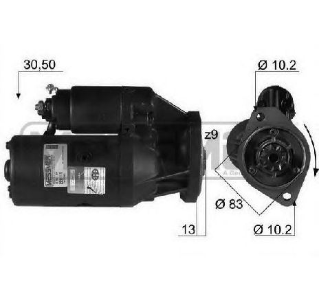 Starter ERA 220111</br>Piesa auto pentru Sistem pornire Starter ERA 220111</br>Piesa auto pentru Sistem pornire