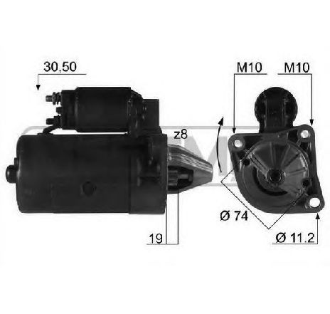 Starter ERA 220126</br>Piesa auto pentru Sistem pornire Starter ERA 220126</br>Piesa auto pentru Sistem pornire