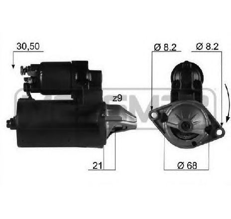 Starter ERA 220129</br>Piesa auto pentru Sistem pornire Starter ERA 220129</br>Piesa auto pentru Sistem pornire