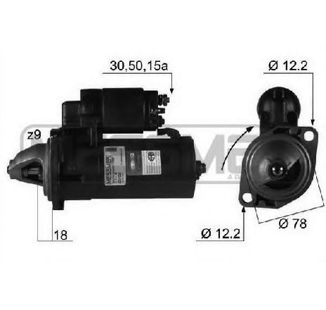 Starter ERA 220138</br>Piesa auto pentru Sistem pornire Starter ERA 220138</br>Piesa auto pentru Sistem pornire