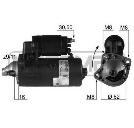 Starter ERA 220139</br>Piesa auto pentru Sistem pornire Starter ERA 220139</br>Piesa auto pentru Sistem pornire