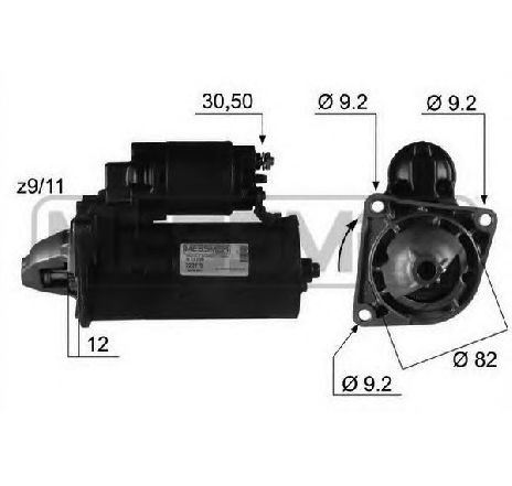 Starter ERA 220175</br>Piesa auto pentru Sistem pornire Starter ERA 220175</br>Piesa auto pentru Sistem pornire