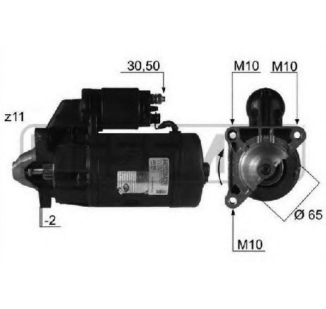 Starter ERA 220178</br>Piesa auto pentru Sistem pornire Starter ERA 220178</br>Piesa auto pentru Sistem pornire
