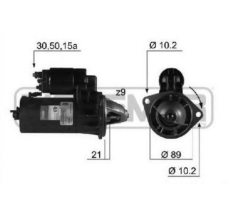 Starter ERA 220187</br>Piesa auto pentru Sistem pornire Starter ERA 220187</br>Piesa auto pentru Sistem pornire