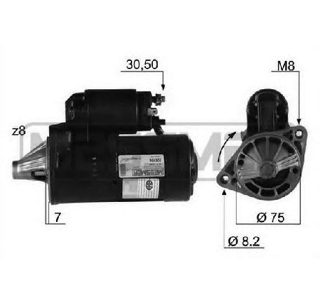 Starter ERA 220196</br>Piesa auto pentru Sistem pornire Starter ERA 220196</br>Piesa auto pentru Sistem pornire